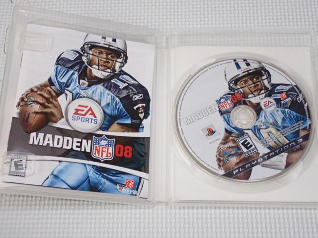 PS3★MADDEN NFL 08 海外版 北米版★箱付・説明書付・ソフト付 < ゲーム本体/ソフト PS3★MADDEN NFL 08 海外版 北米版★箱付・説明書付・ソフト付 < ゲーム本体/ソフトの