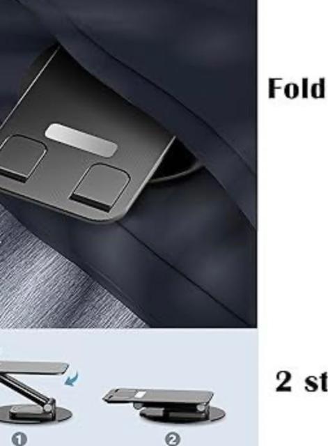 �g�ѓd�b�X�^���h iPhone iPad�z���_�[ 360�x��] �g�ѓd�b�X�^���h �܂肽���ݎ� �X�P�[���u�� �u���b�N&�z���C�g �� �Ɠd/AV�� 