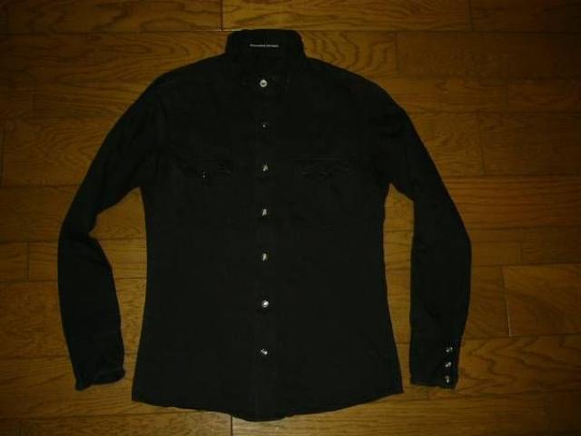 BACKBONETHEBASICバックボーン背ロゴリボンシャツ黒薄手ワイヤー < ブランド  BACKBONETHEBASICバックボーン背ロゴリボンシャツ黒薄手ワイヤー < ブランドの