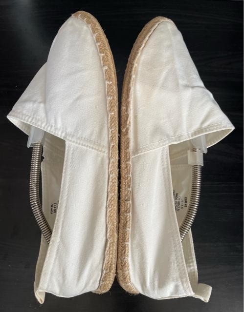 中古 H&M エイチ&エム エスパドリーユ スリッポン ホワイト 28.28.5.29cmの方 ヘンプ(麻)仕様 Safari < 男性ファッション 中古 H&M エイチ&エム エスパドリーユ スリッポン ホワイト 28.28.5.29cmの方 ヘンプ(麻)仕様 Safari < 男性ファッションの