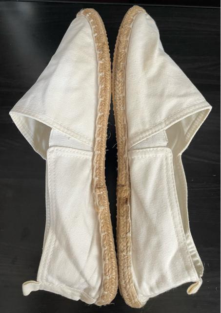 中古 H&M エイチ&エム エスパドリーユ スリッポン ホワイト 28.28.5.29cmの方 ヘンプ(麻)仕様 Safari < 男性ファッション 中古 H&M エイチ&エム エスパドリーユ スリッポン ホワイト 28.28.5.29cmの方 ヘンプ(麻)仕様 Safari < 男性ファッションの