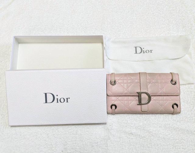 送料無料 美品】Christian Dior 長財布 ウォレット < ブランド  送料無料 美品】Christian Dior 長財布 ウォレット  < ブランドの