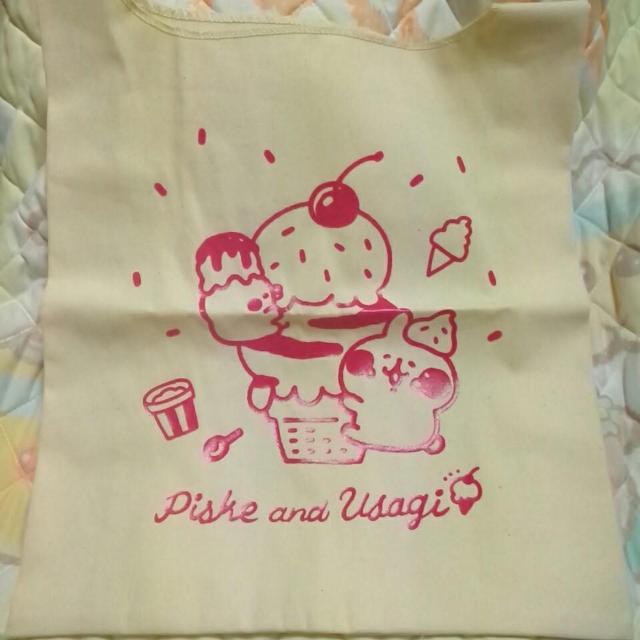 ■カナヘイの小動物■マルシェバッグ★ピスケ&うさぎ アイス■ < アニメ/コミック/キャラクター  ■カナヘイの小動物■マルシェバッグ★ピスケ&うさぎ アイス■  < アニメ/コミック/キャラクターの