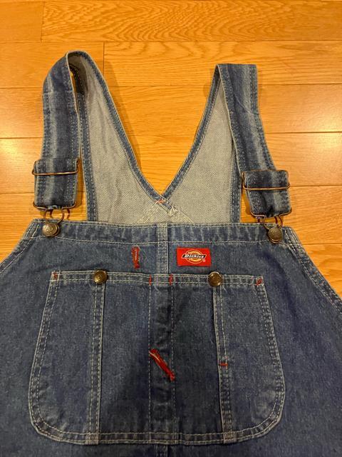 Dickiesオーバーオール 超超超大きいsize W52位ウエスト127cm < ブランド  Dickiesオーバーオール 超超超大きいsize W52位ウエスト127cm < ブランドの