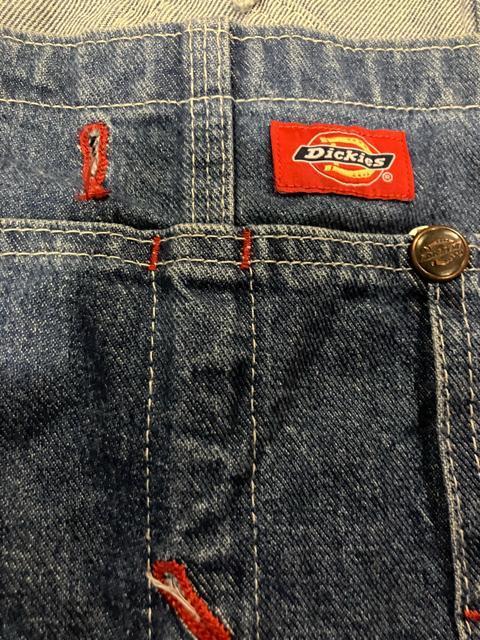 Dickiesオーバーオール 超超超大きいsize W52位ウエスト127cm < ブランド  Dickiesオーバーオール 超超超大きいsize W52位ウエスト127cm < ブランドの