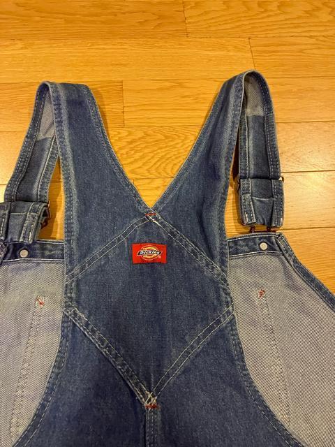 Dickiesオーバーオール 超超超大きいsize W52位ウエスト127cm < ブランド  Dickiesオーバーオール 超超超大きいsize W52位ウエスト127cm < ブランドの
