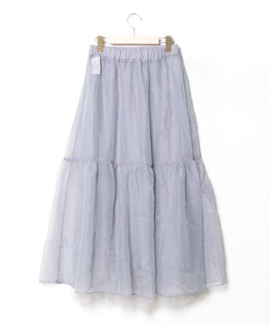 LOWRYS FARMレースフレアスカート < ブランド LOWRYS FARMレースフレアスカート < ブランドの