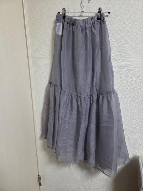 LOWRYS FARMレースフレアスカート < ブランド LOWRYS FARMレースフレアスカート < ブランドの