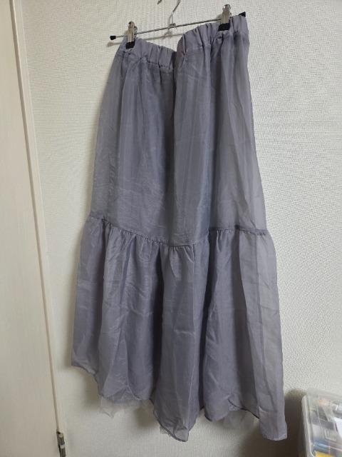 LOWRYS FARMレースフレアスカート < ブランド LOWRYS FARMレースフレアスカート < ブランドの