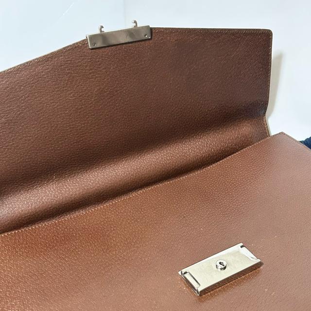 PRADA �v���_ �����Y ���U�[ �r�W�l�X �o�b�O �u���E�� �V���o�[���� A4 ���� ���΂� �� �u�����h�� 