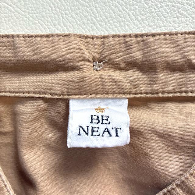 �����{����BE NEAT����100%���傫�߃e�B�A�[�h�V���c�`���j�b�N���x�[�W�� �� �����t�@�b�V������ 