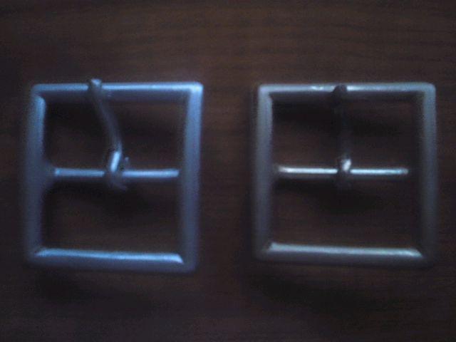 ★格好良いバックル3個と黒革のベルトです☆ < 男性ファッション  ★格好良いバックル3個と黒革のベルトです☆ < 男性ファッションの