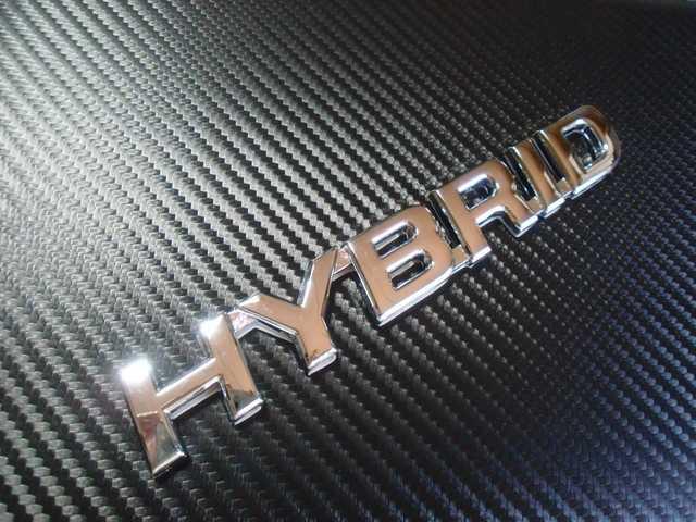 ● HYBRID ハイブリット ABS製 クロームメッキ仕様 エンブレム! < 自動車/バイク ● HYBRID ハイブリット ABS製 クロームメッキ仕様 エンブレム! < 自動車/バイク