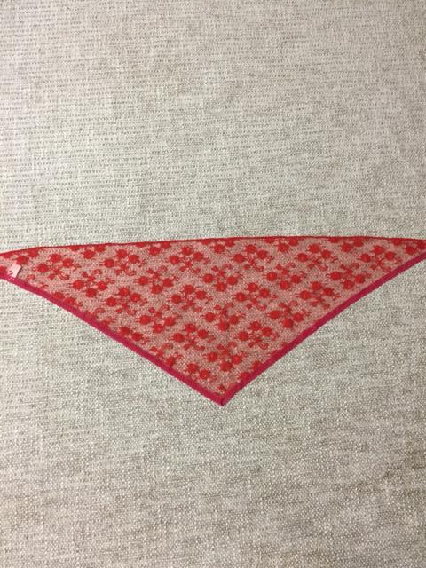 786.新品☆レース三角巾☆赤/レッド < 女性アクセサリー/時計  786.新品☆レース三角巾☆赤/レッド  < 女性アクセサリー/時計の