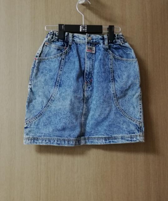 未使用品 150p  デニムスカート < キッズ/ベビー  未使用品 150p  デニムスカート  < キッズ/ベビーの