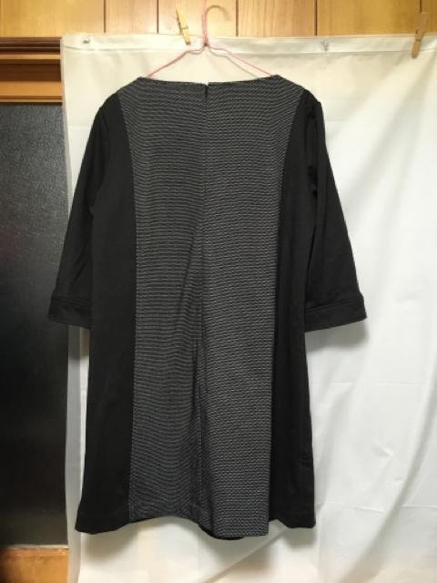 ◆着用回数10回「少し厚手のワンピース」サイズ13号 < 女性ファッション  ◆着用回数10回「少し厚手のワンピース」サイズ13号 < 女性ファッションの