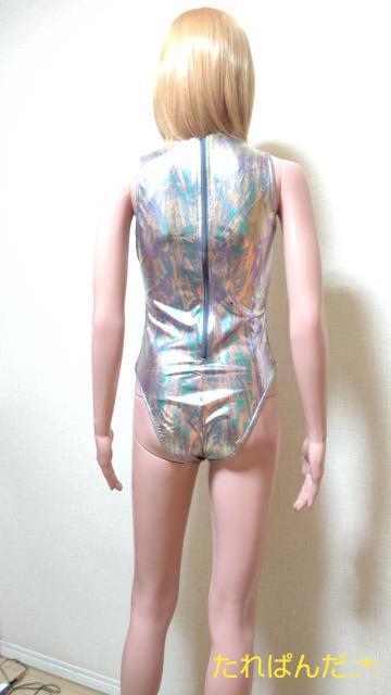 新品タグ付☆大きいトールL☆きらAメタリックの背ZIPハイレグSexyレオタード6600☆3点で即落 < 女性ファッション  新品タグ付☆大きいトールL☆きらAメタリックの背ZIPハイレグSexyレオタード6600☆3点で即落 < 女性ファッションの