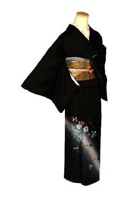 付下げ 中古 最高級 美品 暈し染め 金銀彩 椿 さが美扱い 身丈157cm 裄丈64.5cm T2969 < 女性ファッション  付下げ 中古 最高級 美品 暈し染め 金銀彩 椿 さが美扱い 身丈157cm 裄丈64.5cm T2969  < 女性ファッションの