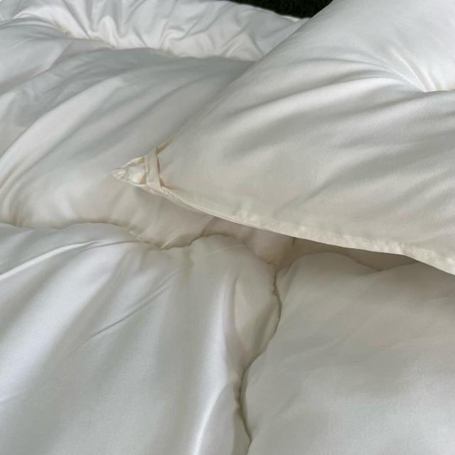 目玉商品☆エステル生成り掛け布団☆シングルロングサイズ☆オールシーズン対応☆150×210cm☆8ヶ所紐付き☆1.5kg < インテリア/ライフ  目玉商品☆エステル生成り掛け布団☆シングルロングサイズ☆オールシーズン対応☆150×210cm☆8ヶ所紐付き☆1.5kg < インテリア/ライフの
