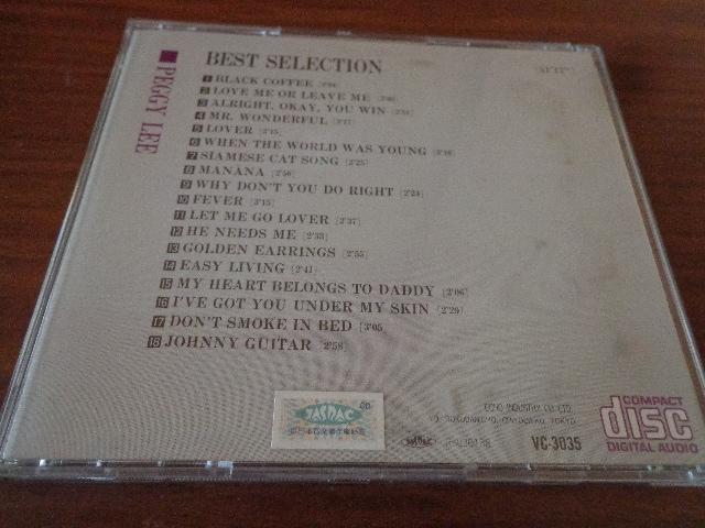 CD  PEGGY LEEuBEST SELECTIONv CDABlu-rayADVD 2ő180~  CD/DVD/rfI 