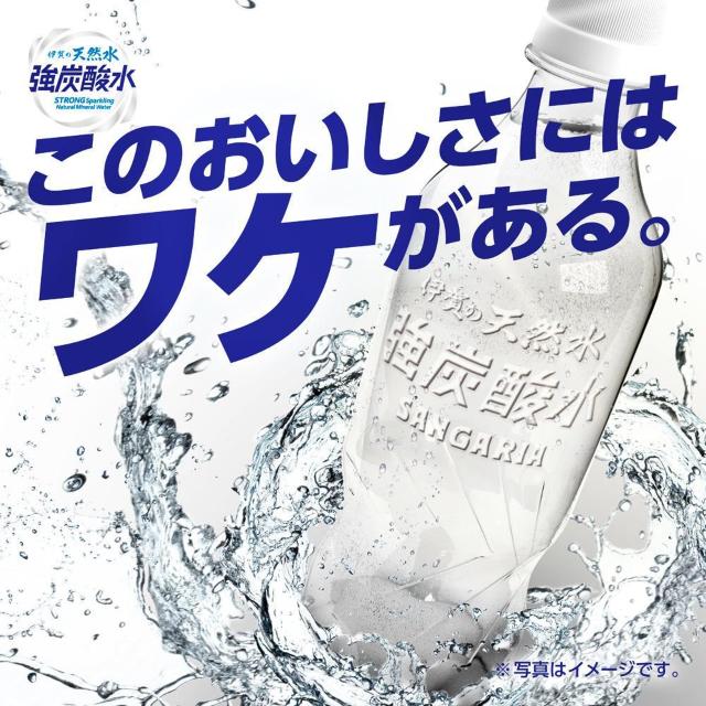 【24本】伊賀天然水 強炭酸水 プレーン ラベルレス 450ml サンガリア < グルメ/ドリンク  【24本】伊賀天然水 強炭酸水 プレーン ラベルレス 450ml サンガリア < グルメ/ドリンクの