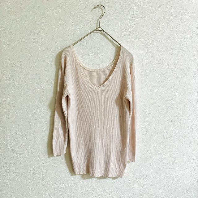 ニーラ Neela ニット カットソー レディース Uネック 薄手ニット < 女性ファッション  ニーラ Neela ニット カットソー レディース Uネック 薄手ニット < 女性ファッションの