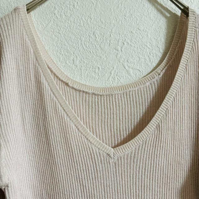 ニーラ Neela ニット カットソー レディース Uネック 薄手ニット < 女性ファッション  ニーラ Neela ニット カットソー レディース Uネック 薄手ニット < 女性ファッションの