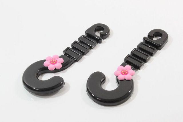 ★ヘッドレストにハンガーフック★可愛いワンポイントフラワー < 自動車/バイク ★ヘッドレストにハンガーフック★可愛いワンポイントフラワー < 自動車/バイク