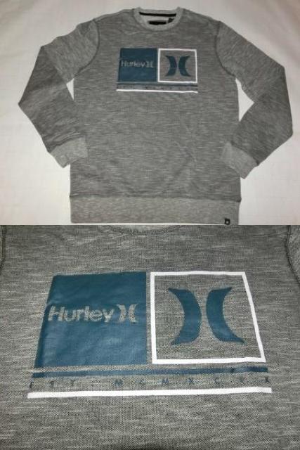 USA購入 ハーレー【Hurley】ロゴ スウェットトレーナーUS S 灰系 < ブランド  USA購入 ハーレー【Hurley】ロゴ スウェットトレーナーUS S 灰系 < ブランドの