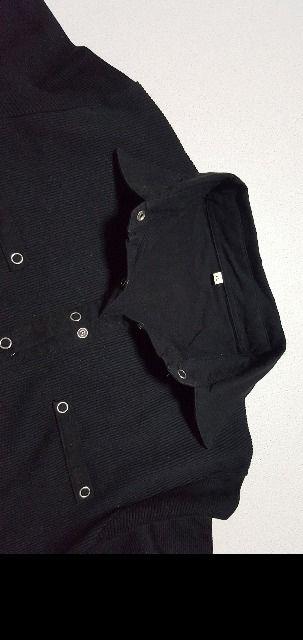黒の7分袖★カットソー★細身のLLサイズ < 女性ファッション  黒の7分袖★カットソー★細身のLLサイズ < 女性ファッションの