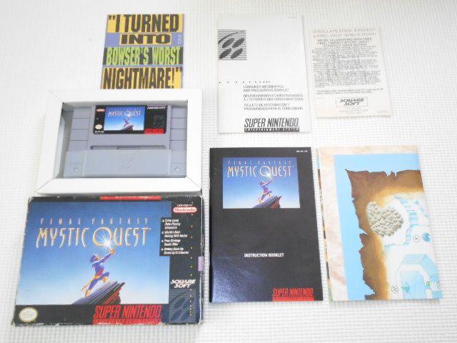 SFCFINAL FANTASY MYSTIC QUEST SNES CO   Q[{/\tg 