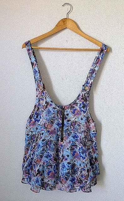 カーネリアン◆花柄 シフォン キャミソール チュニック M < 女性ファッション  カーネリアン◆花柄 シフォン キャミソール チュニック M  < 女性ファッションの