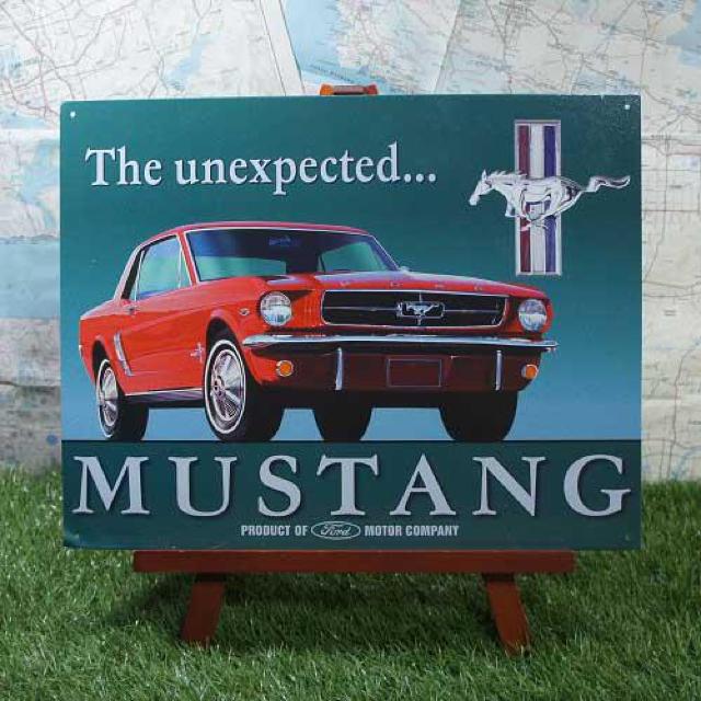新品【ブリキ看板】Mustang/フォード・マスタング The Unexpected < ホビー  新品【ブリキ看板】Mustang/フォード・マスタング The Unexpected  < ホビーの