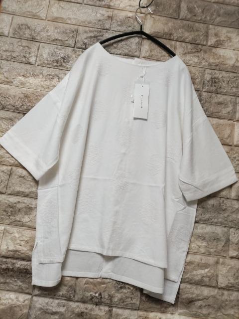 …Bliss bunch…bigドット刺繍 プルオーバー 新品 Off-White < 女性ファッション …Bliss bunch…bigドット刺繍 プルオーバー 新品 Off-White < 女性ファッションの