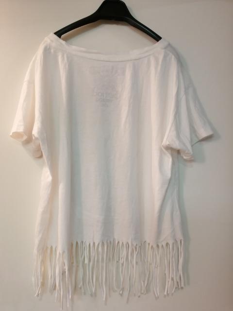 ROSE BUD ローズバッド超スタイリッシュシャツホワイト脚長効果抜群人気ブランド褒められ服デート特価品薄希少Tシャツカットソー < 女性ファッション  ROSE BUD ローズバッド超スタイリッシュシャツホワイト脚長効果抜群人気ブランド褒められ服デート特価品薄希少Tシャツカットソー < 女性ファッションの