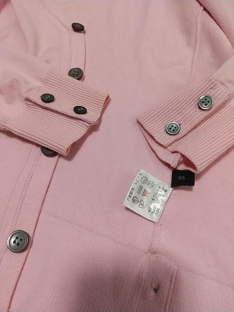 BARNEYS NEWYORK カーディガン Sサイズ ピンク バーニーズニューヨーク 中古 古着 かわいい 服 パステルカラー < ブランド  BARNEYS NEWYORK カーディガン Sサイズ ピンク バーニーズニューヨーク 中古 古着 かわいい 服 パステルカラー < ブランドの