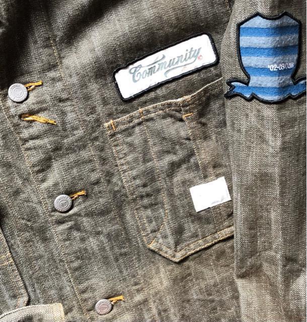 《community》デニムジャケット コミュニティー カバーオール ヴィンテージ スト系 古着 ビンテージ DENIM Gジャン < 男性ファッション  《community》デニムジャケット コミュニティー カバーオール ヴィンテージ スト系 古着 ビンテージ DENIM Gジャン < 男性ファッションの