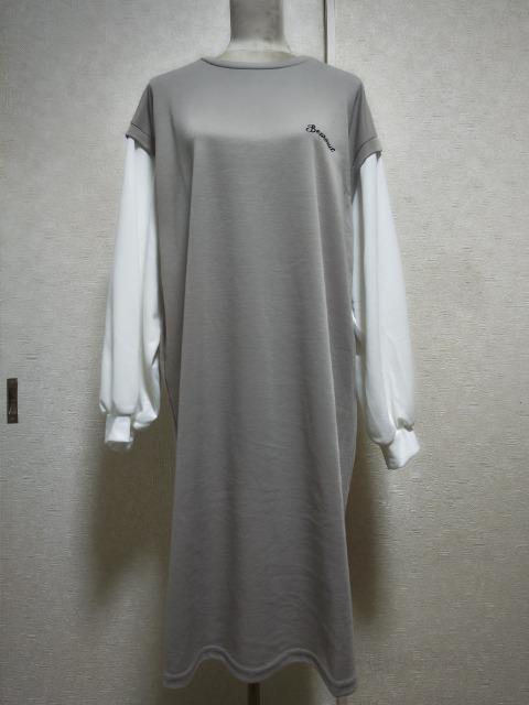 新品★大きいサイズ★一体型チュニワンピ★4L★ < 女性ファッション  新品★大きいサイズ★一体型チュニワンピ★4L★ < 女性ファッションの