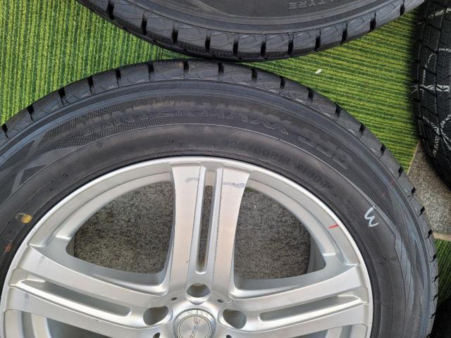 T.R.G.5アルミホイール18インチPCD114.3 5H 7.5J+38スタッドレス付き4本セット225/60R18 アウトバ < 自動車/バイク T.R.G.5アルミホイール18インチPCD114.3 5H 7.5J+38スタッドレス付き4本セット225/60R18 アウトバ < 自動車/バイク