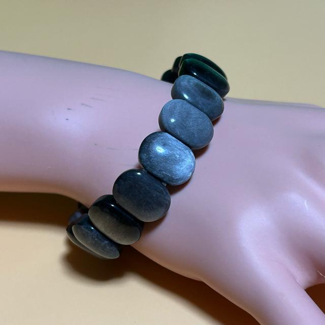 キャツアイオプシディアン ブレスレット < 女性アクセサリー/時計 キャツアイオプシディアン ブレスレット < 女性アクセサリー/時計の