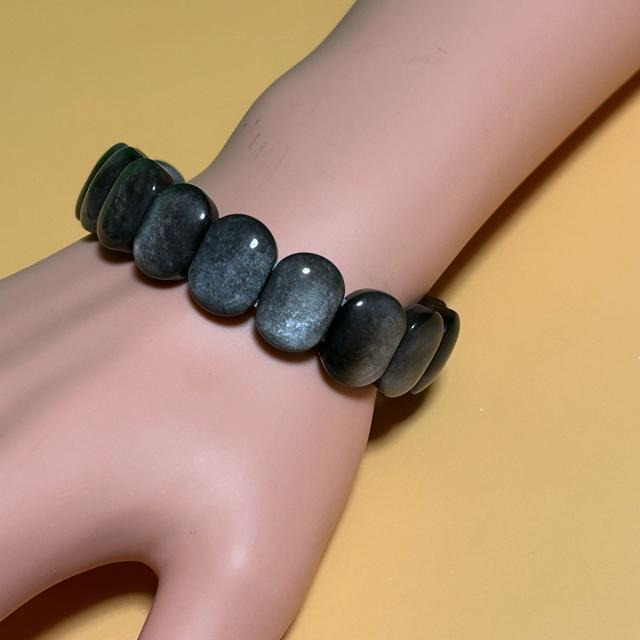 キャツアイオプシディアン ブレスレット < 女性アクセサリー/時計 キャツアイオプシディアン ブレスレット < 女性アクセサリー/時計の