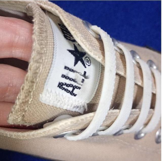 コンバース ローカット スニーカー オールスター CONVERSE ALL STAR 24.5cm ベージュ ローカット < ブランド コンバース ローカット スニーカー オールスター CONVERSE ALL STAR 24.5cm ベージュ ローカット < ブランドの