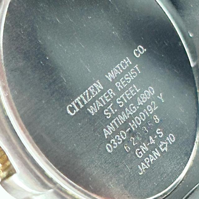 CITIZEN �V�`�Y�� �G�N�V�[�h 0330-H00192 QZ �u���b�N������ �����Y�r���v �� �u�����h�� 