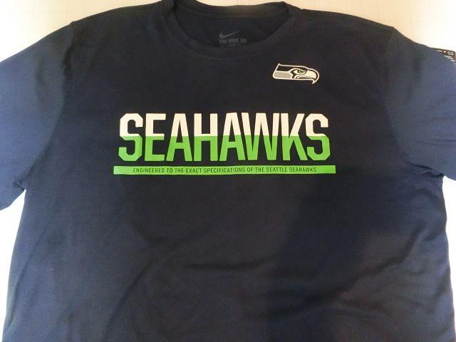 ナイキ【DRI FIT】NFL【SeattleSeahawks】ロゴT US XL < ブランド  ナイキ【DRI FIT】NFL【SeattleSeahawks】ロゴT US XL  < ブランドの