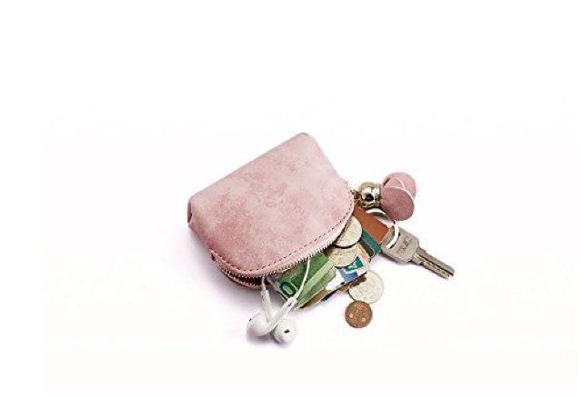 小銭入れ カワイイ ピンク色 コインケース ホルダー付き < 女性ファッション 小銭入れ カワイイ ピンク色 コインケース ホルダー付き < 女性ファッションの