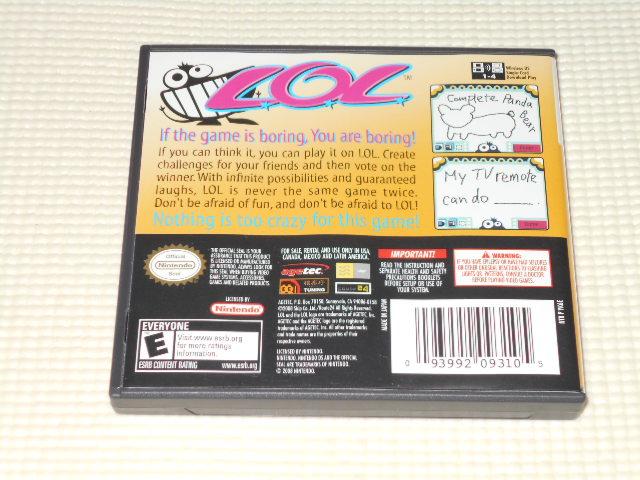 DS★L.O.L Never Party Alone! 海外版(国内本体動作可能) < ゲーム本体/ソフト  DS★L.O.L Never Party Alone! 海外版(国内本体動作可能) < ゲーム本体/ソフトの