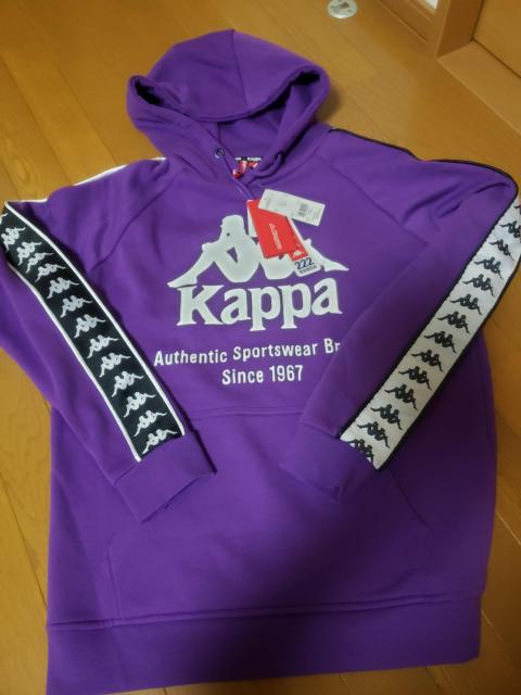 ☆新品未使用☆Kappaカッパ☆紫  スエットパーカー☆L < ブランド  ☆新品未使用☆Kappaカッパ☆紫  スエットパーカー☆L  < ブランドの