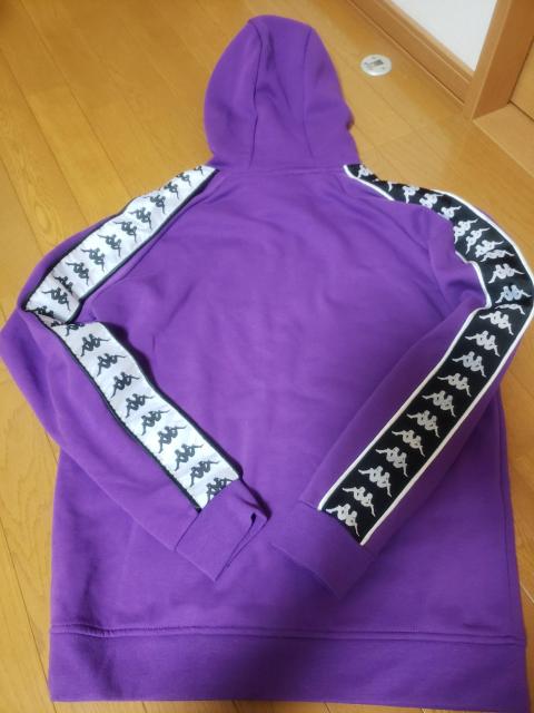 ☆新品未使用☆Kappaカッパ☆紫  スエットパーカー☆L < ブランド  ☆新品未使用☆Kappaカッパ☆紫  スエットパーカー☆L < ブランドの