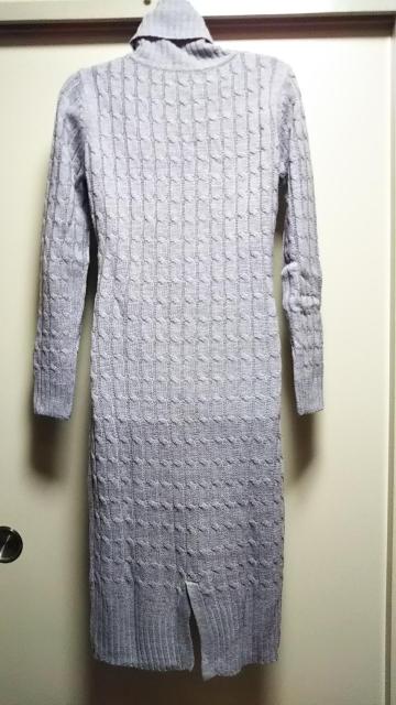 ☆ケーブル編みタートルニットタイトワンピ☆超美品 < 女性ファッション  ☆ケーブル編みタートルニットタイトワンピ☆超美品 < 女性ファッションの