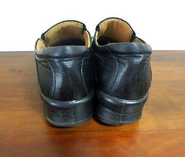 ◆moonstar ローファー 23.5cm レディース 中古品 ブラック ムーンスター < 女性ファッション  ◆moonstar ローファー 23.5cm レディース 中古品 ブラック ムーンスター < 女性ファッションの